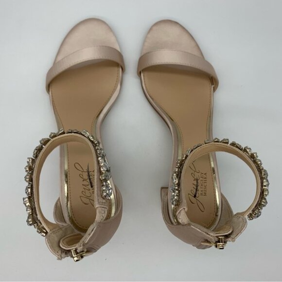 Jewel Badgley Mischka Catalina  Ankle Strap Sandal - Picture 13 of 15